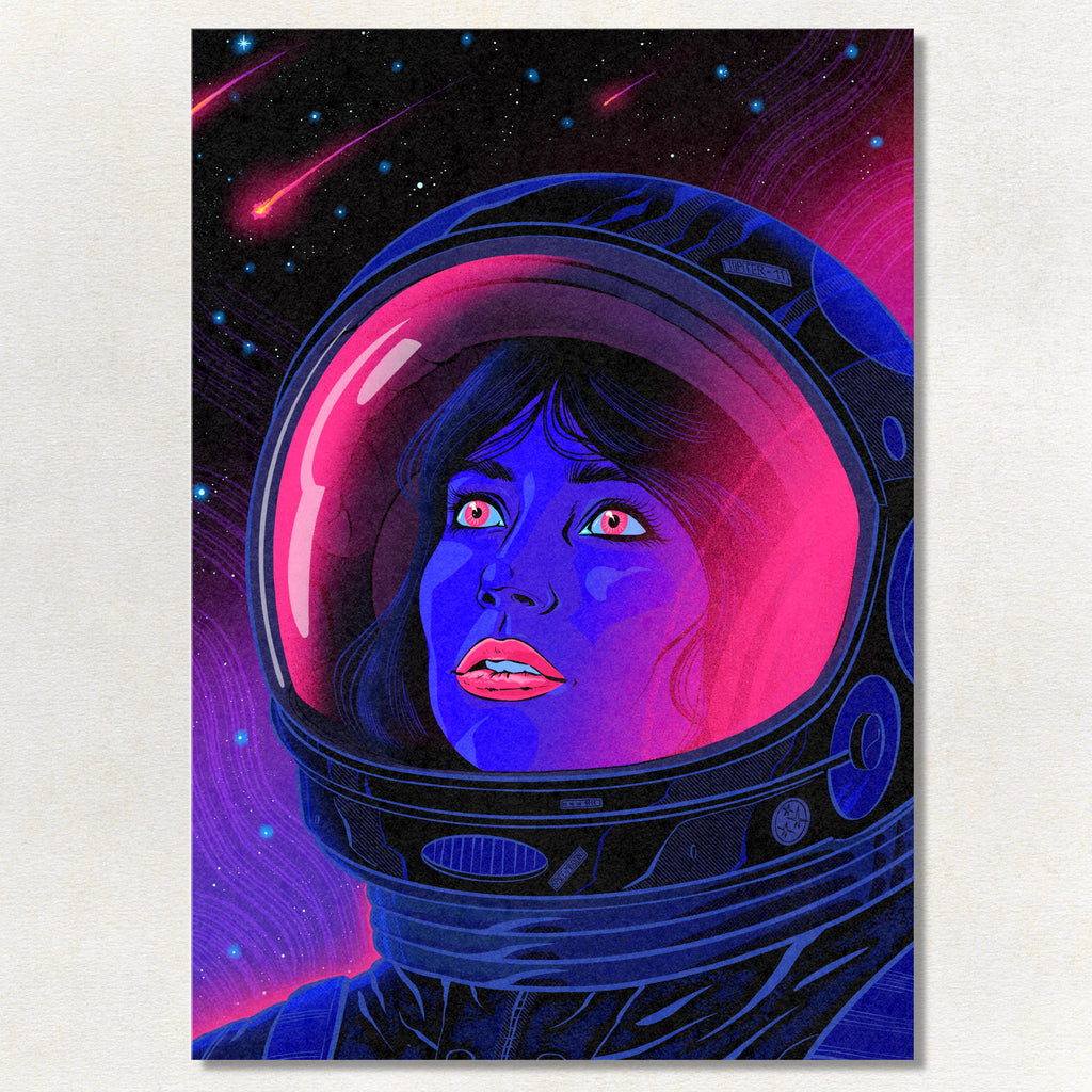 ASTRO GIRL - Premium Semi-Glossy Paper Poster