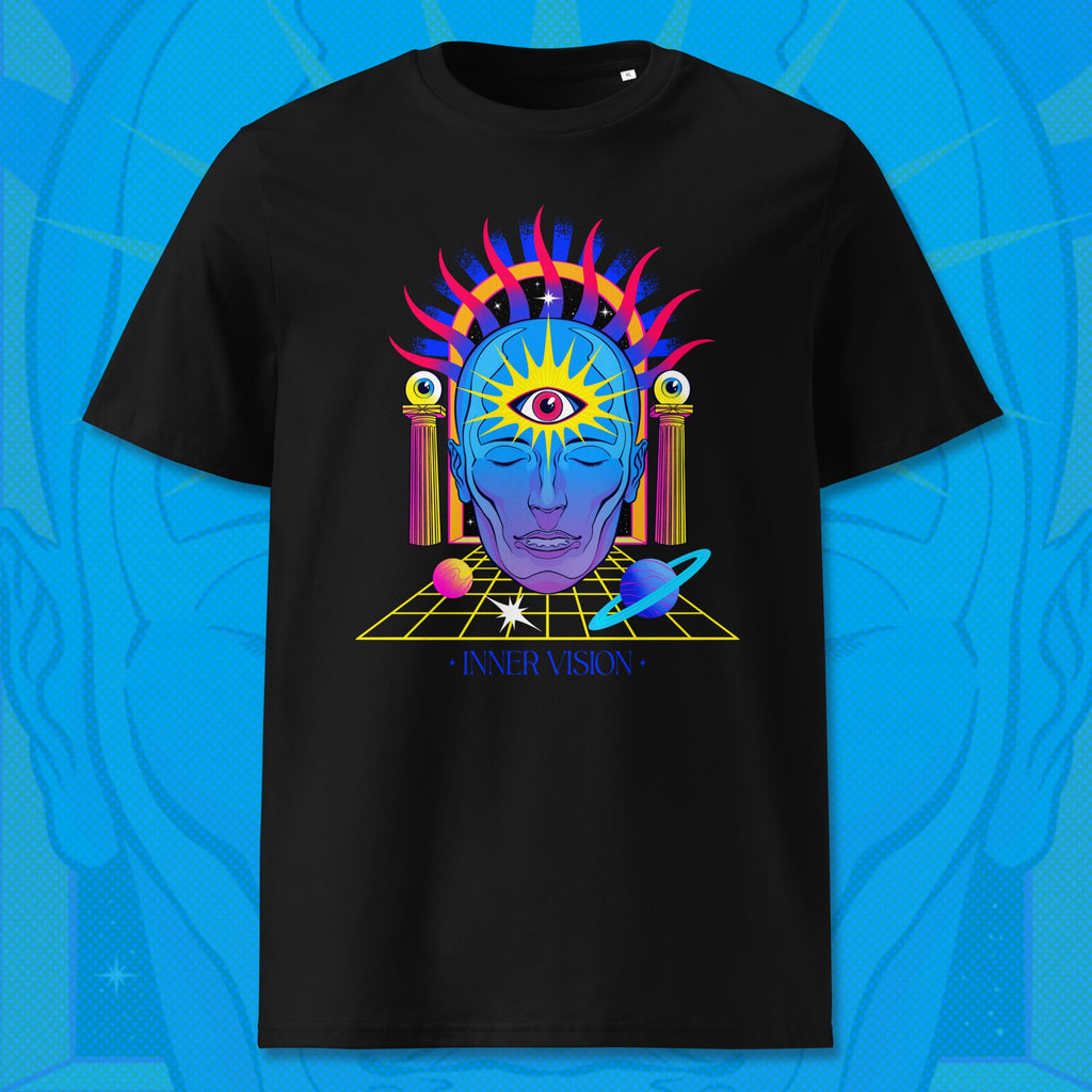 INNER VISION - Unisex classic tee - Illustrated garment inspired by inner exploration and visual journey.
